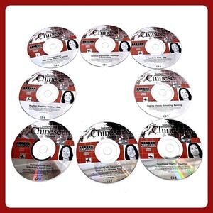 Topics Instant Immersion Chinese Mandarin Learn Language 8 CD Set Excellent